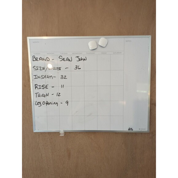 Sean John Jeans Created by P Diddy Combs Men's 36 Y2k Vintage Freak Off Jeans - Picture 11 of 11